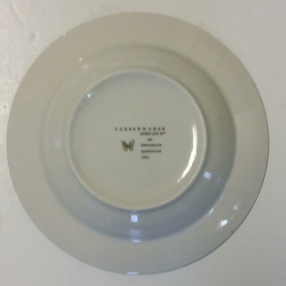 Farberware Arbor Life 4474 Lot of 2 Butterflies and Leaves Bowls 9" - Picture 3 of 5